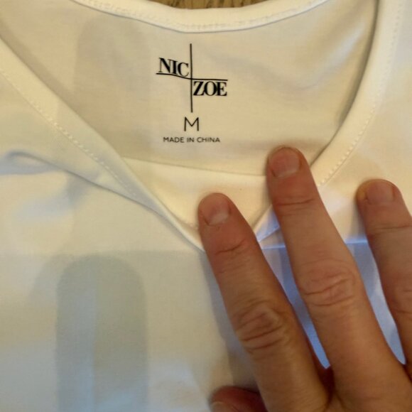 Nic + Zoe Perfect Knit Scoop Neck Tank—Size M, NWT - Picture 3 of 6